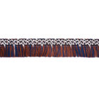 Franja colorida da borla da forma 2.3cm do vestuário multi