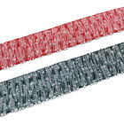 Guarnição decorativa da fita de 20KJ55 Rib Knit Ribbon 30mm