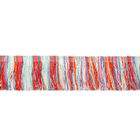 Multi guarnição colorida da franja da borla dos vestuários de 4.4cm