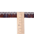 Guarnição da franja da borla do poliéster do cânhamo do vestuário 2.2cm
