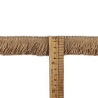Guarnição da franja da borla do teste padrão 3cm do cânhamo do vestuário