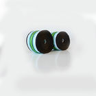fita verde branca azul de nylon do Webbing da tira de 3.8cm para o vestuário